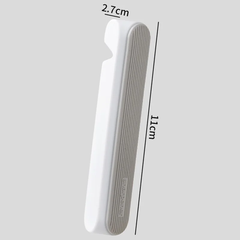 Kitchen Knives Cleavers Sharpener Effortless Cutting Chopping Safe Hand Guard - White