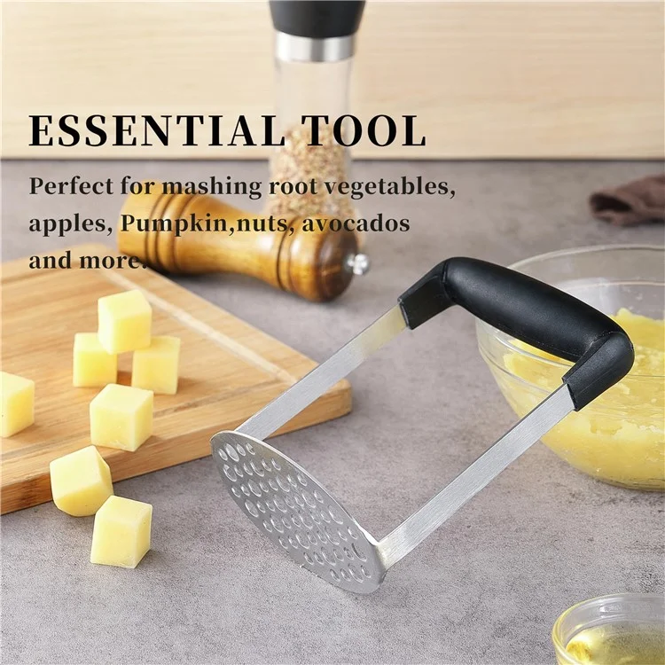 Schiacciapatate in Acciaio Inossidabile Manuale Premitore per Frutta e Verdura Utensile da Cucina (Privo di BPA, Non FDA)