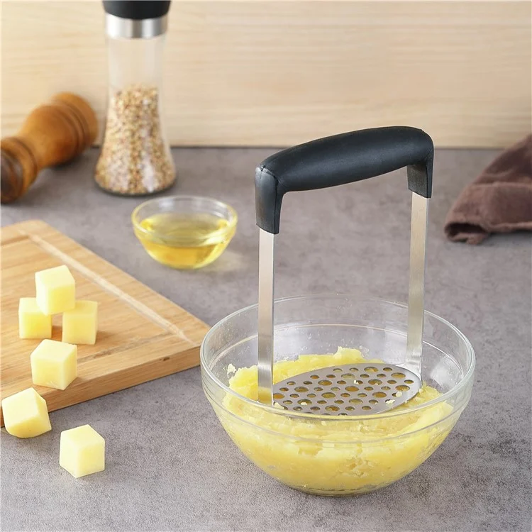 Schiacciapatate in Acciaio Inossidabile Manuale Premitore per Frutta e Verdura Utensile da Cucina (Privo di BPA, Non FDA)