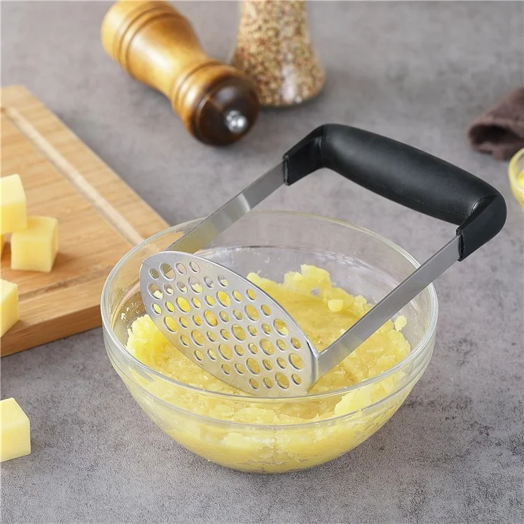 Schiacciapatate in Acciaio Inossidabile Manuale Premitore per Frutta e Verdura Utensile da Cucina (Privo di BPA, Non FDA)
