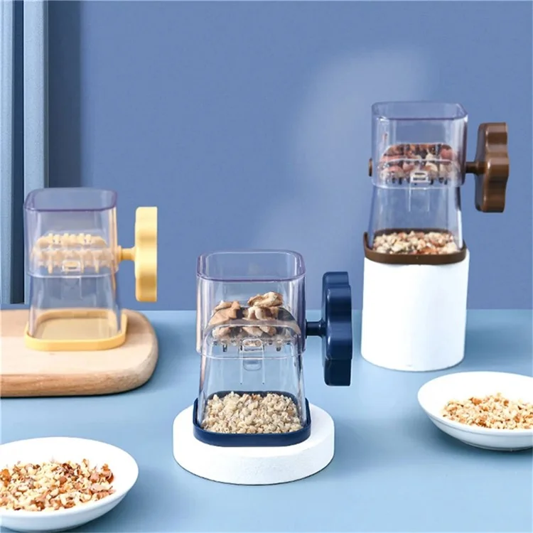 Nut Crusher Manual Peanut Paste Masher Dry Fruits Chocolate Chopper Kitchen Tool (Without FDA Certification) - Coffee