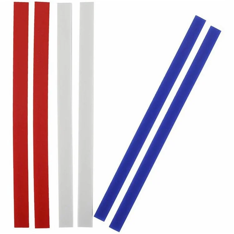6 Pezzi / Set 2 / 4 / 6mm Strisce Distanziali in Silicone per Spessore Impasto con Matterello - Bastoncini per Pasticceria (Privi di BPA, No FDA)
