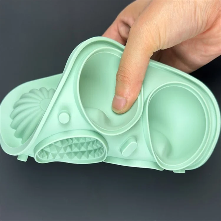 Moule à glaçons sphériques pour whisky à 6 cavités, en silicone de qualité alimentaire pour cocktails (sans BPA, certifié FDA / LFGB) - Gris