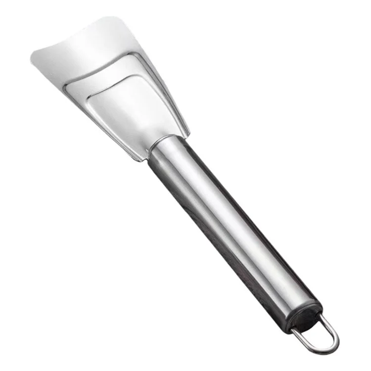 Raspador de Geladeira de Aço Inoxidável para Remoção de Gordura na Cozinha, Ferramenta de Limpeza Reforçada (Sem FDA, Livre de BPA)