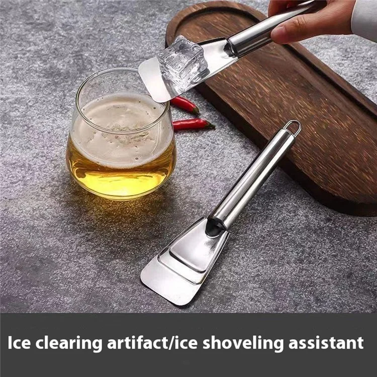 Raspador de Geladeira de Aço Inoxidável para Remoção de Gordura na Cozinha, Ferramenta de Limpeza Reforçada (Sem FDA, Livre de BPA)