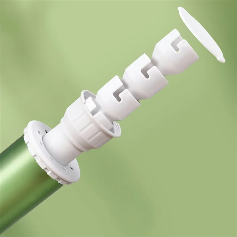 Manual Sausage Stuffer Homemade Sausage Filler Kitchen Sausage Making Tool with 4 Tubes (BPA Free, No FDA) - Transparent Green