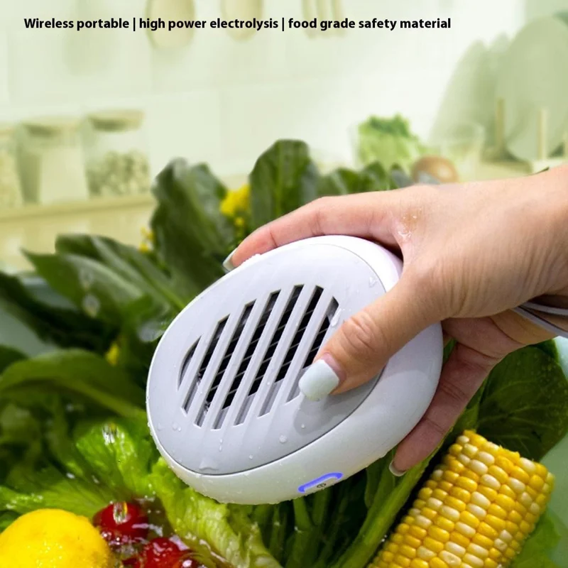 JISANG BX3-9 Máquina Multifuncional de Lavagem de Frutas e Vegetais IPX7 à Prova d'Água para Limpeza de Alimentos na Cozinha (Livre de BPA, Sem FDA)