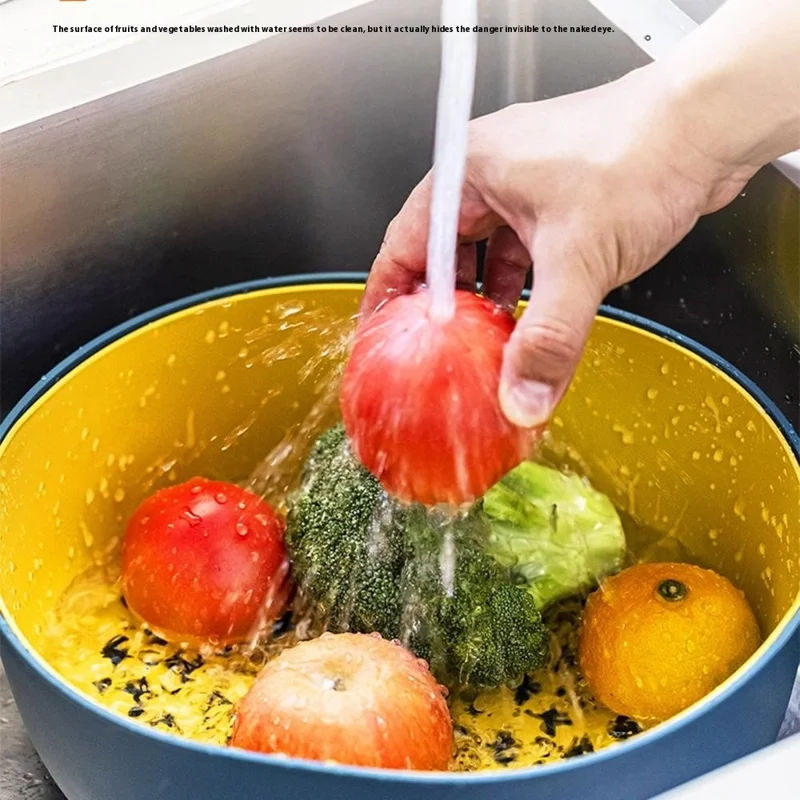GB8 Wall Mounted Vegetable Washing Machine Titanium Alloy Electrolysis Fruit Cleaner Device (BPA Free, No FDA)