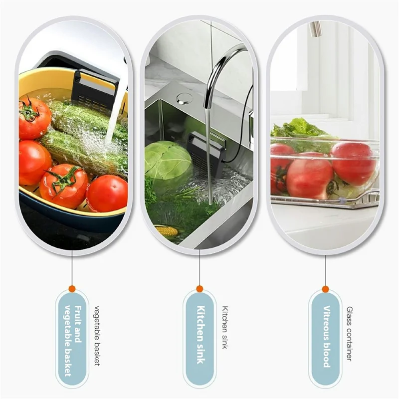 GB8-1 Wall Mounted Food Purifier Titanium Alloy Electrolysis Fruit and Vegetable Washing Machine (BPA Free, No FDA)