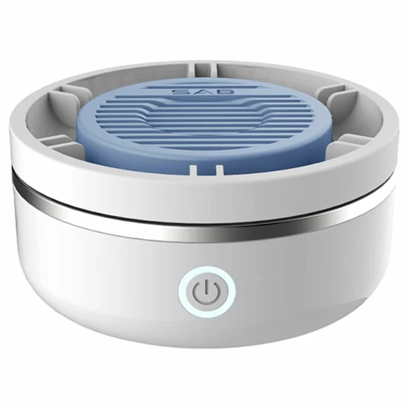 SAB BXS-2 Laveur Haute Puissance 25W Automatique pour Fruits et Légumes avec Base de Chargement Sans Fil (Sans BPA, Non FDA)