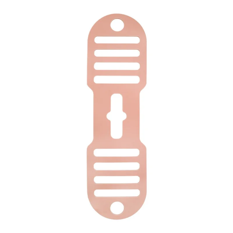 Support de couvercle de casserole élastique réutilisable en silicone - Rose
