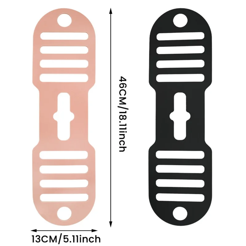 Support de couvercle de casserole élastique réutilisable en silicone - Rose