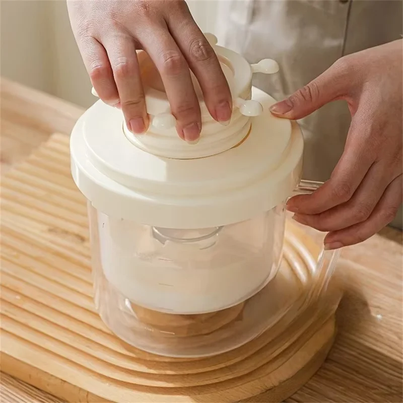 Yogurt Strainer for Homemade Cold Brew Whey Separator Filter Cheesecloth Yogurt Filtering (No FDA, BPA-Free) - Yellow