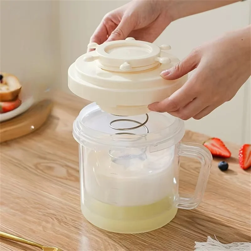 Yogurt Strainer for Homemade Cold Brew Whey Separator Filter Cheesecloth Yogurt Filtering (No FDA, BPA-Free) - Yellow