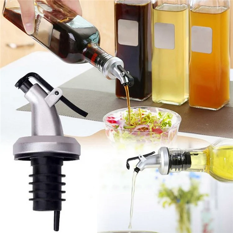 CJ07099 Oil Essig-flaschenstopper Auslauf Und Leckdüsen-spender Weingurner Ausguss (bpa-frei, Kein Fda-zertifikat)