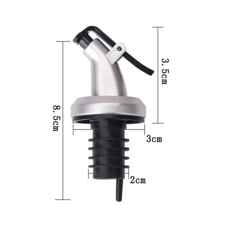 CJ07099 Oil Essig-flaschenstopper Auslauf Und Leckdüsen-spender Weingurner Ausguss (bpa-frei, Kein Fda-zertifikat)