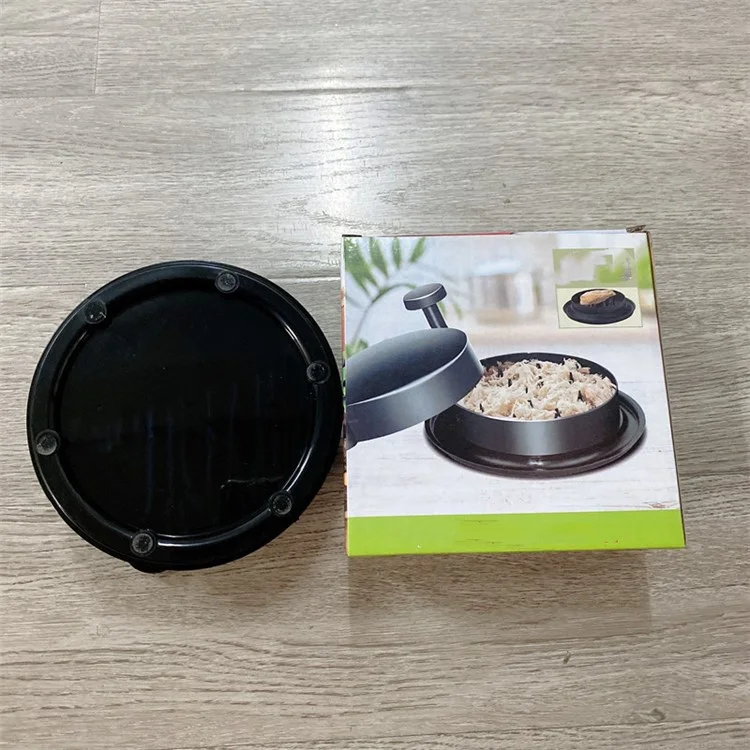 Chicken Shredder Bowl Meat Shred Machine Manual Food Processor Shredder Vegetable Chop Grinder (No FDA Certificate) - Black