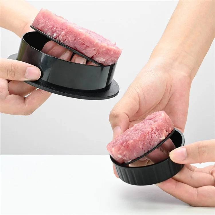 6Pcs / Set Hamburger Press Meat Pie Press Stuffed Burger Mold Maker Patty Pastry Tools (BPA Free, No FDA Certificate)