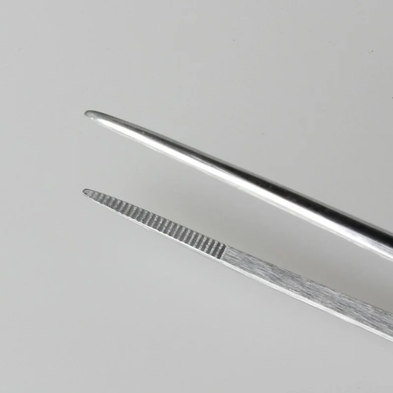 23CM Food-Safe Kitchen Tweezers 304 Stainless Steel Cooking Tongs for Baking Decorating (BPA-Free, No FDA Certified)