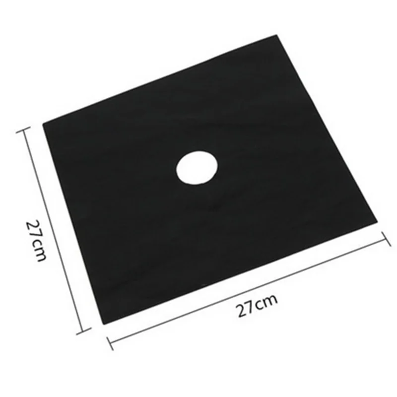 Easy to Wipe Clean Fiberglass Cloth Stove Burner Oil-proof Cover Gas Stove Burner Liner Non-Stick Gas Range Protector