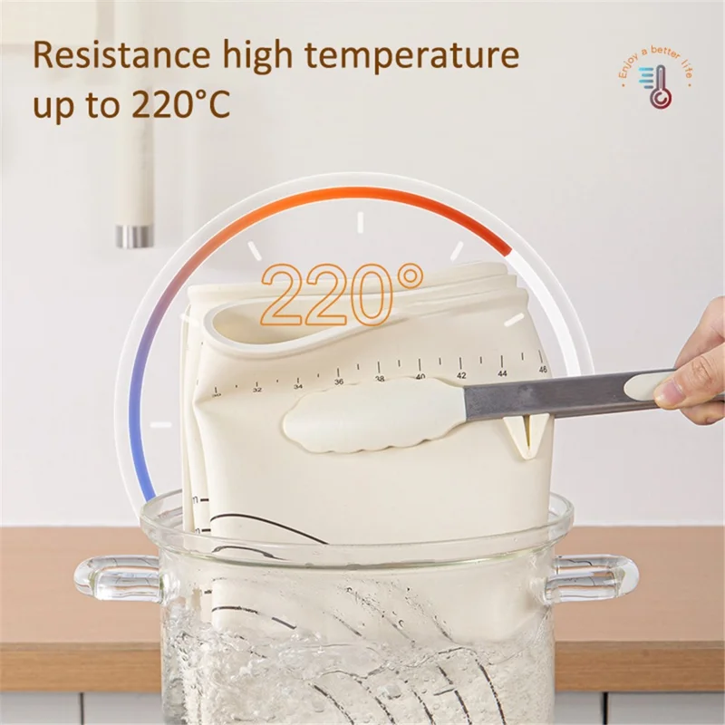 Tapete de Amassamento de Massa de 61x85cm para Cozinha, Silicone Antiadesivo Não Tóxico (Sem Certificação da FDA)