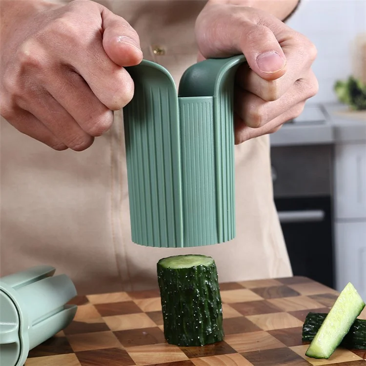 Slicer per verdure da cucina Affetta frutta e verdura Creative Affetta cetrioli Grattugia carote (senza BPA, senza certificato FDA)