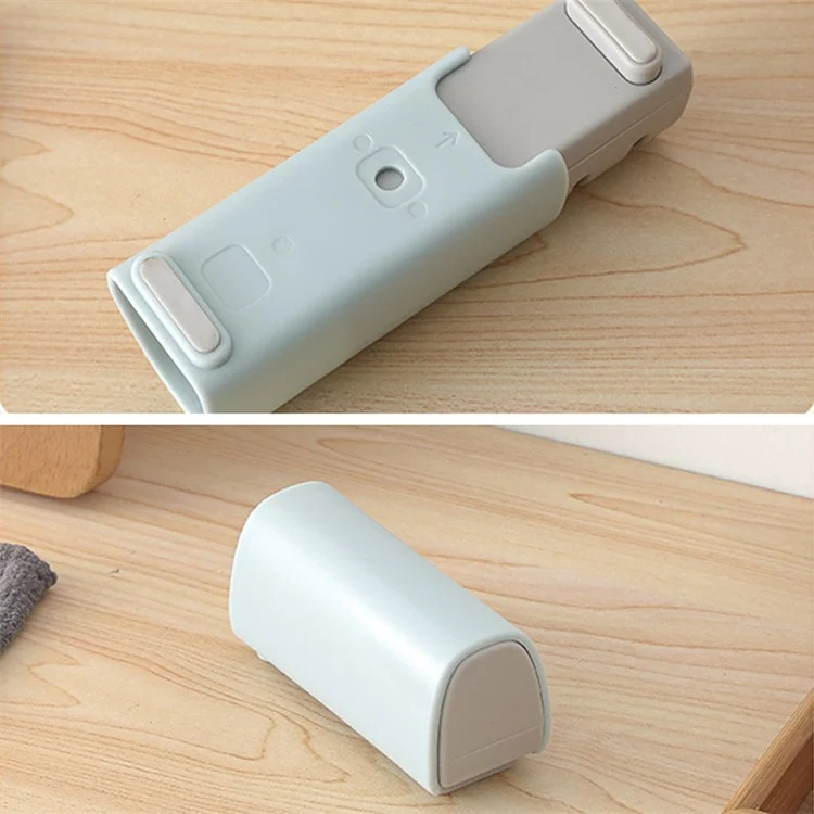 Kitchen 2-stage Knife Sharpener Household Multifunctional Handheld Knife Sharpening Stone - Grey Blue