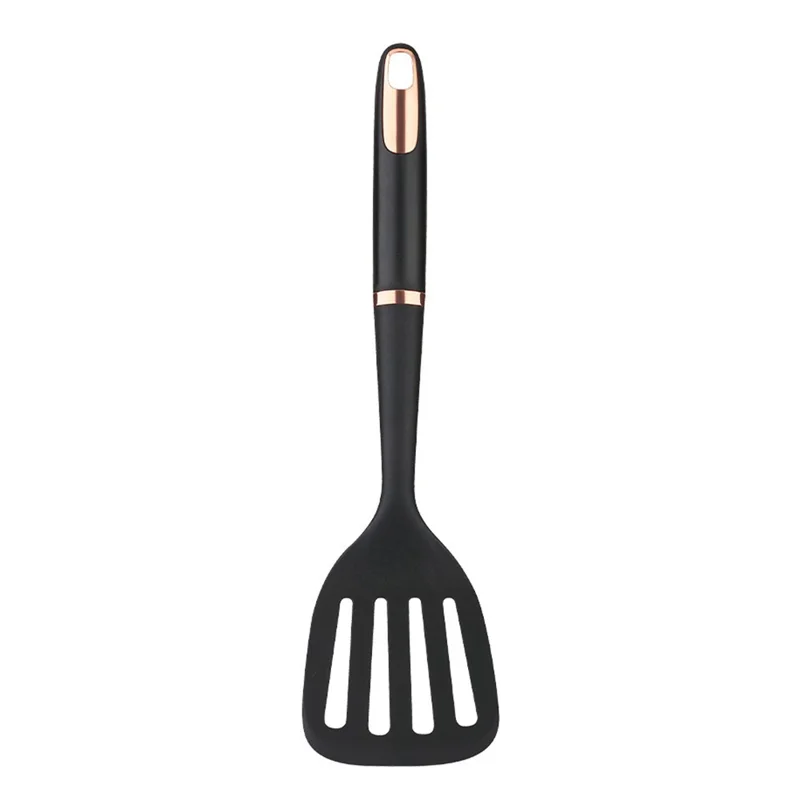 Home Kitchen Utensil ABS+Nylon Kitchen Cooking Tool (No FDA, BPA Free) - Slotted Spatula