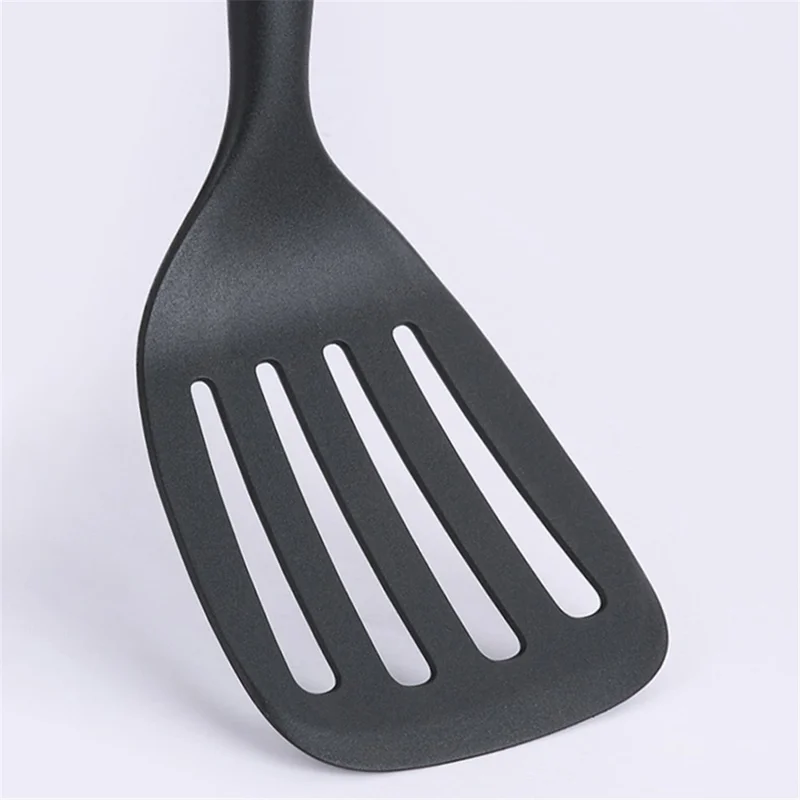 Home Kitchen Utensil ABS+Nylon Kitchen Cooking Tool (No FDA, BPA Free) - Slotted Spatula