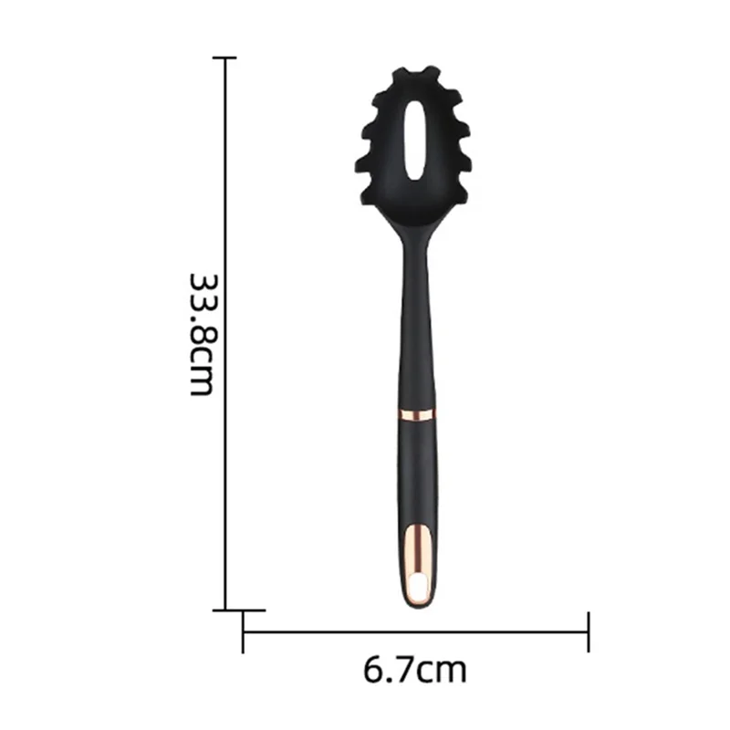 Home Kitchen Utensil ABS+Nylon Kitchen Cooking Tool (No FDA, BPA Free) - Spoon