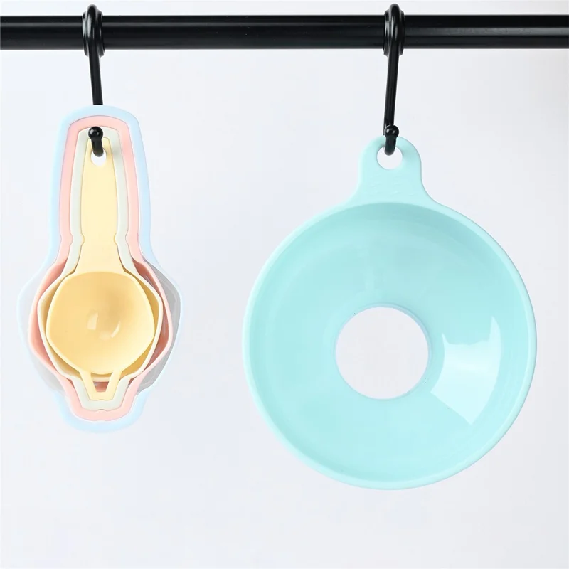 3-In-1 Plastic Funnel Strainer Food Grade Kitchen Filter for Oil Water Spices Beed (BPA Free / FDA Certificate)