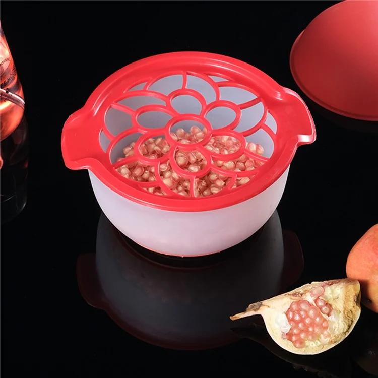 Pomegranate Peeler Bowl Pomegranate Arils Remover Pomegranate Deseeder Peleling Tool (BPA Gratuit, Pas de FDA)