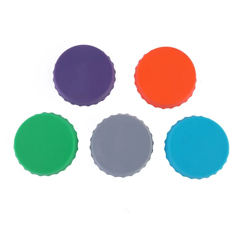 Leak Proof Silicone Beverage Can Lid Reusable Drinks Bottle Cap (BPA Free, No FDA) - Purple