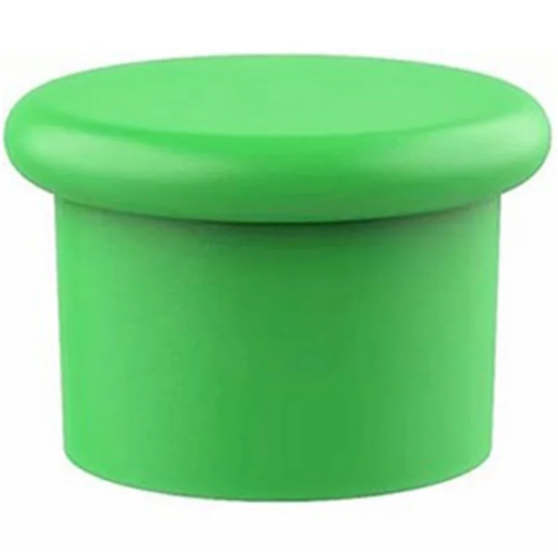 Silicone Wine Bottle Cap Reusable Red Wine Bottle Sealing Cap (BPA-Free, No FDA) - Green