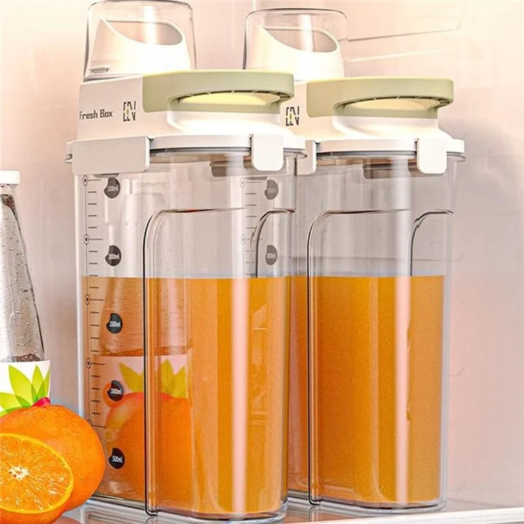 Recipiente Hermético Grande para Almacenamiento de Cocina, Contenedor de Grado Alimenticio para Cereales / Snacks / Productos Secos (Sin BPA, Sin FDA) - Verde
