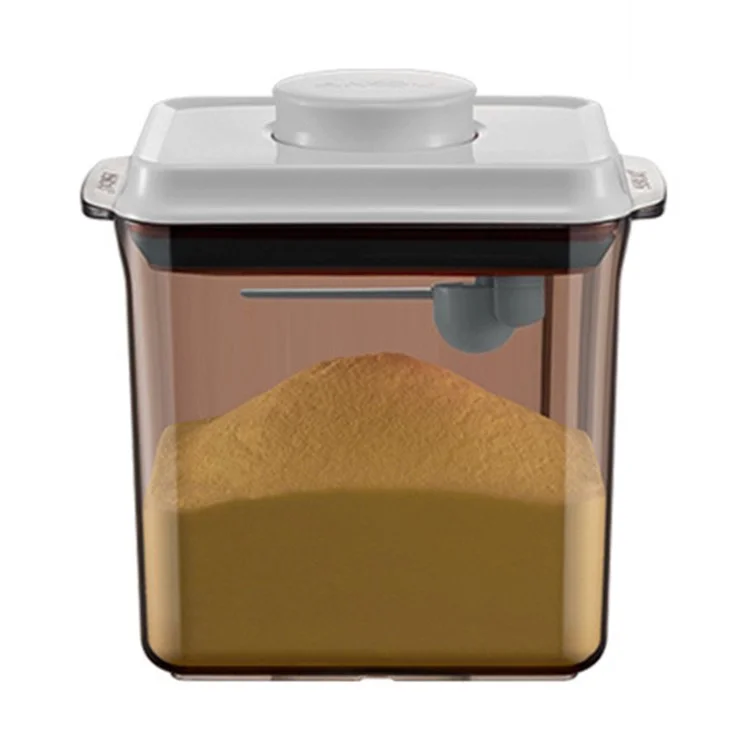 ANKOU 1.7L Baby Milk Powder Container Transparent ABS Storage Box (BPA-free, FDA Test Report)