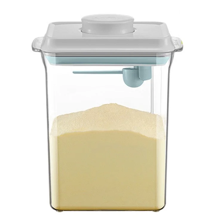 ANKOU Clear 2.3L Food Container ABS+AS Milk Powder Storage Box (без содержания BPA, отчет о тестировании FDA)