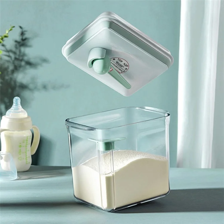 ANKOU Clear 2.3L Food Container ABS+AS Milk Powder Storage Box (без содержания BPA, отчет о тестировании FDA)