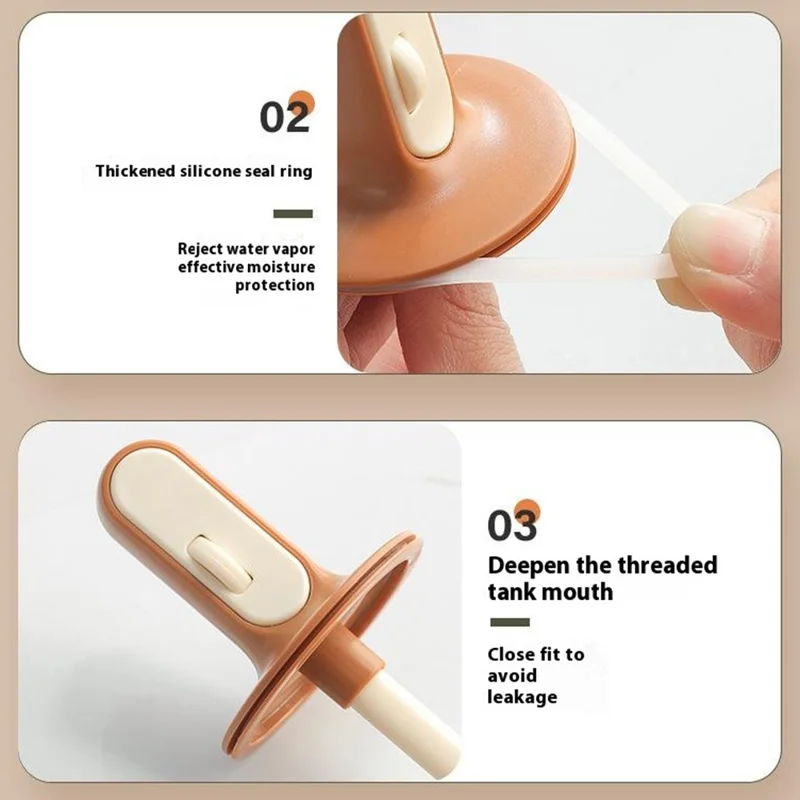 Kitchen Seasoning Container with Integrated Spoon Moisture Proof Glass Sealed Spice Jar (BPA Free, No FDA) - Green