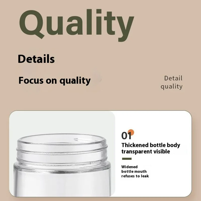 Kitchen Seasoning Container with Integrated Spoon Moisture Proof Glass Sealed Spice Jar (BPA Free, No FDA) - Green