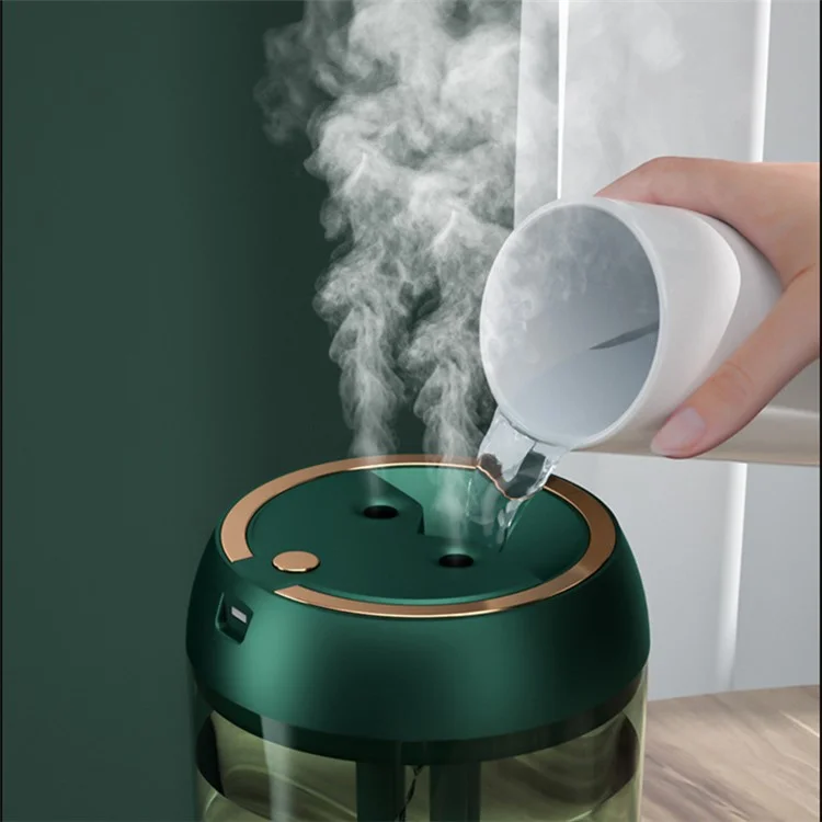Humidificateur USB BK-J88 Muet Bureau Maison Double Sortie Brume Hydratation de la Peau Diffuseur de Brume Fine