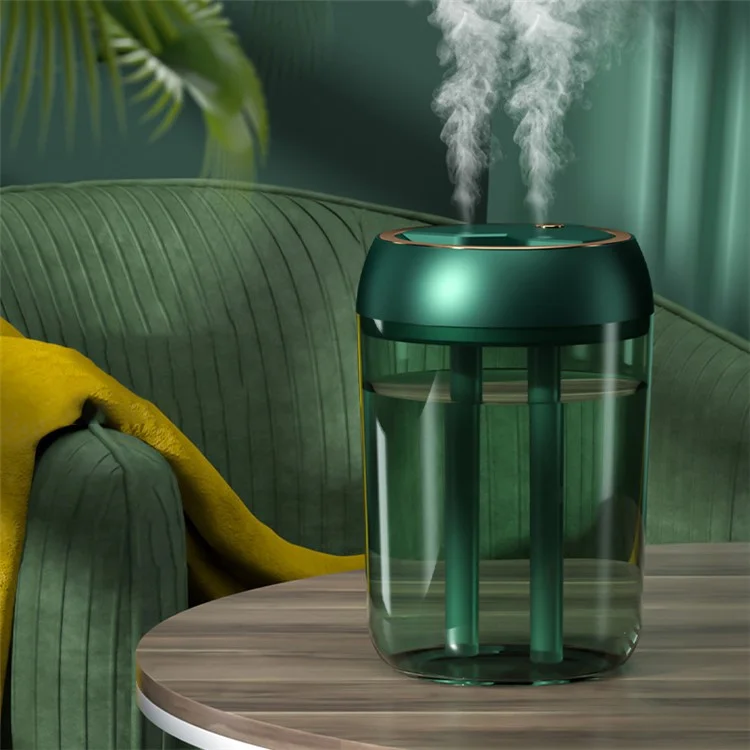 Humidificateur USB BK-J88 Muet Bureau Maison Double Sortie Brume Hydratation de la Peau Diffuseur de Brume Fine