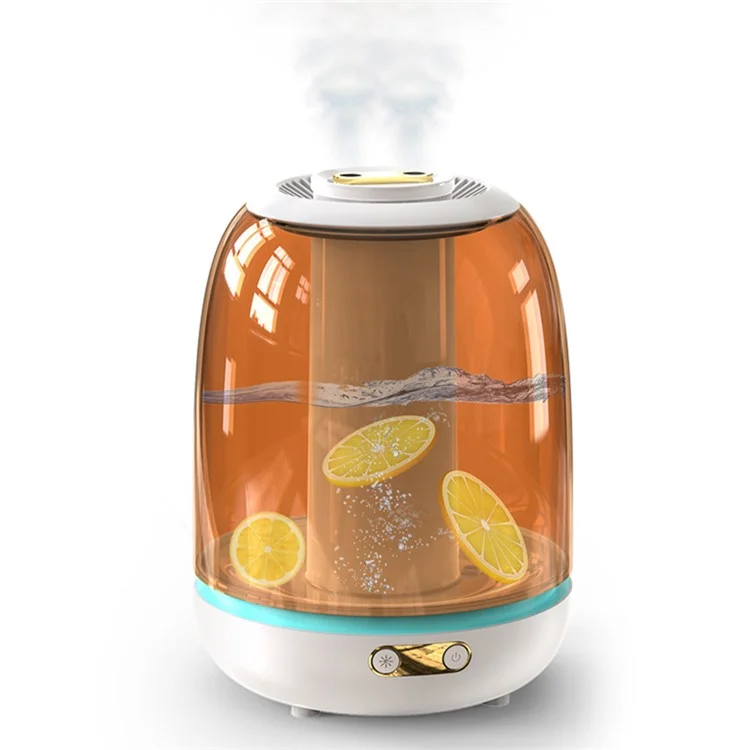 Humidificateur double pulvérisation X21 3000ml Ultrasonique Brumisateur Brouillard Brume Diffuseur d'huiles essentielles pour la maison et le bureau - Blanc