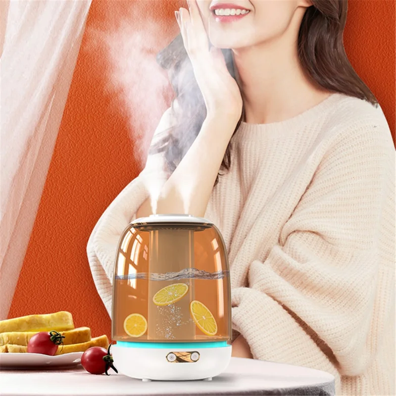 X21 3000ml Double Spray Humidifier Ultrasonic Mistorizer Fog Mist Maker Essential Oil Aroma Diffuser for Home Office - Green