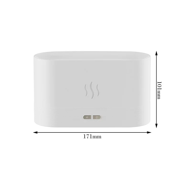 DQ701 Portable 180ml Desktop Aromatherapy Essential Oil Humidificatore Essenziale Silenzioso Camera Ad Ultrasuoni Home Home Umidificatore VAPorizzatore - Nero