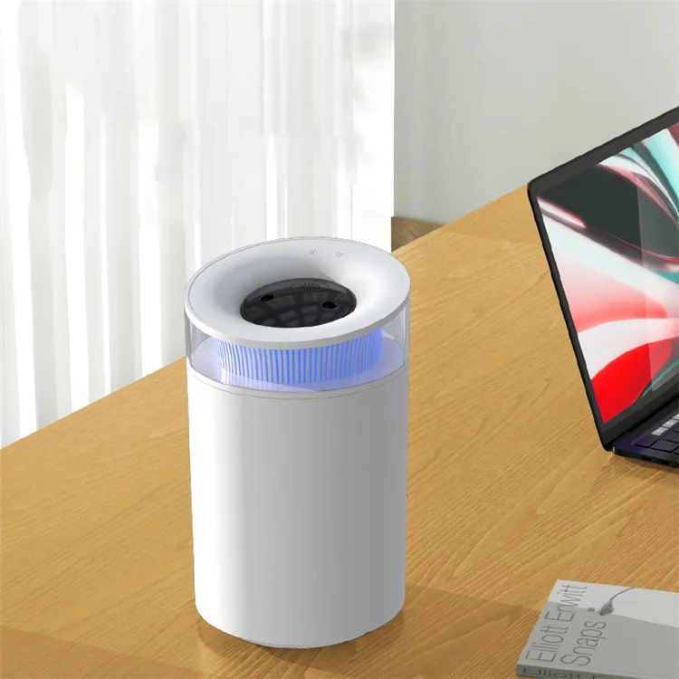 QD-H07 Mini Air Увлажнитель 2.5L Home Mute Aroma Aroma Diffuser с Красочным Ночным Светом с Красочным Ночным Светом - Черный