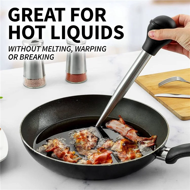 Turquía de Acero Inoxidable de Cocina Baster Para Cocinar, Jeringa de Pavo de Grado Alimenticio Con Bombilla de Succión de Silicona, Cepillo de Limpieza y Agujas (sin Certificado de Fda, Sin Bpa)