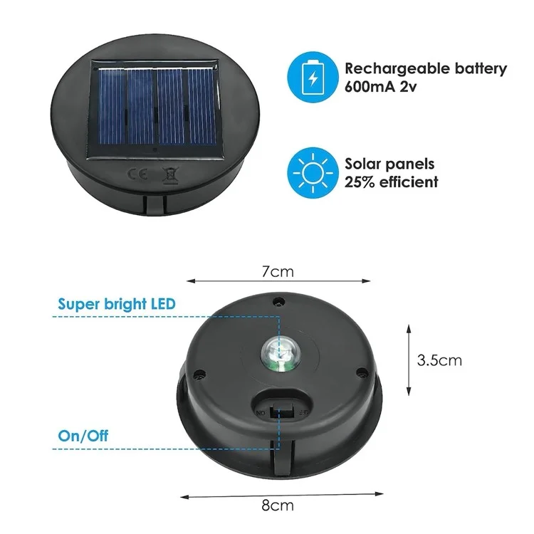 Hummingbird Hollow Out Metal Outdoor Hanging Light Decorative Garden Solar Lantern, Tamanho S