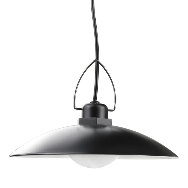 Lampada sospesa solare A2 con 35 LED, resistente all'acqua, con telecomando - Luce calda