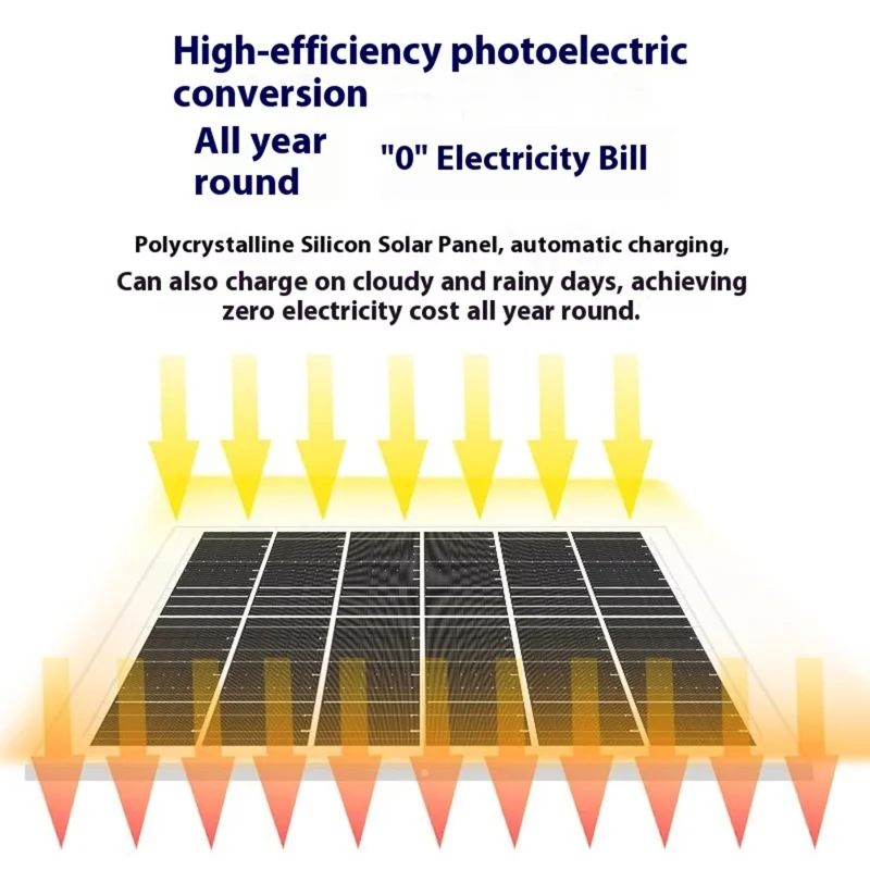 Style B 84 LED Single Head Solar Powered Pendant Light IP65 Waterproof Outdoor Motion Sensor Lamp - Warm White